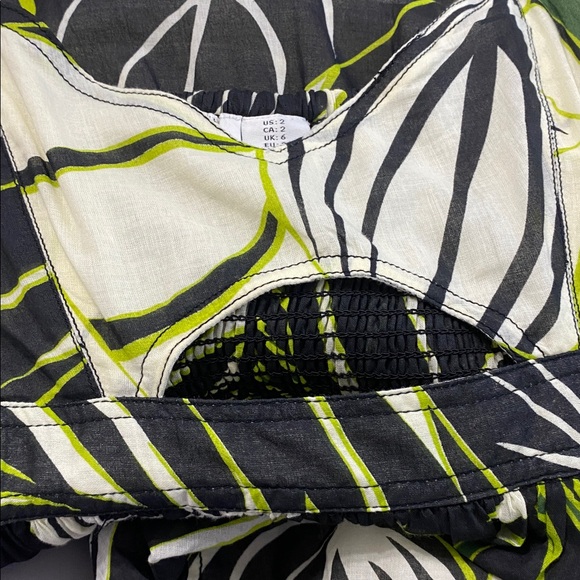 NWOT JOIE MAXI FLORAL Tropical Leaf Print Maxi Dress - Picture 9 of 11